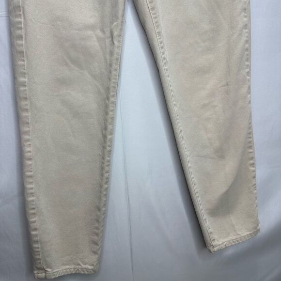 Zara Ecru Jeans Size 6 - Picture 3 of 9